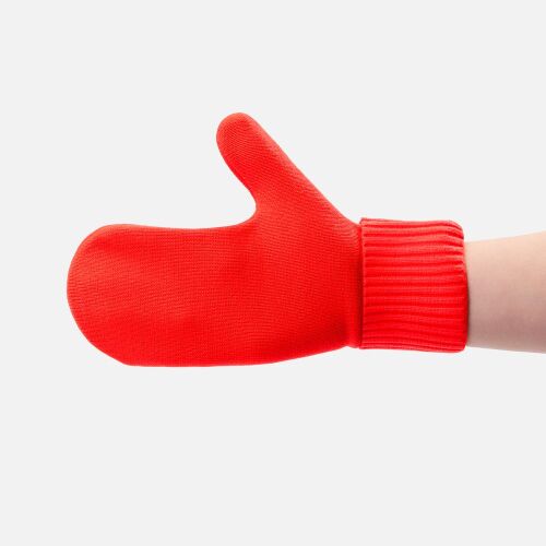 Варежки Yong, ярко-красные (кармин), размер S/M 2