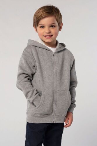Толстовка детская Stone Kids серый меланж, на рост 118-128 см (8 4 Толстовка детская Stone Kids серый меланж, на рост 118-128 см (8 4