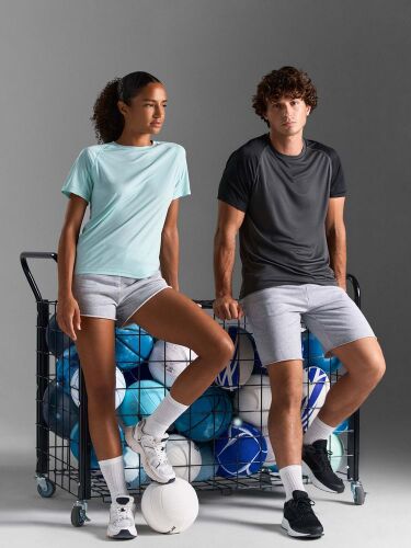 Футболка спортивная унисекс Vortex, белая, размер M 6