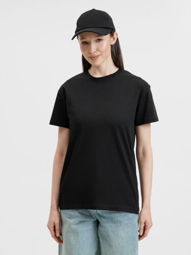 Футболка унисекс T-Bolka 160, черная, размер XS 7