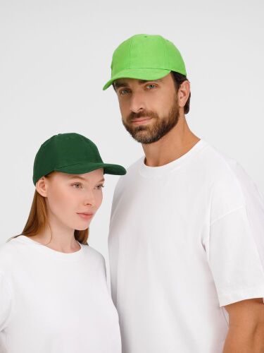 Бейсболка Buffalo, темно-зеленая 7