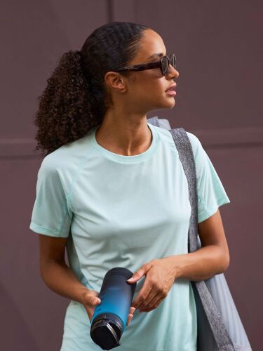 Футболка спортивная женская Vortex Women, ярко-бирюзовая, размер 5