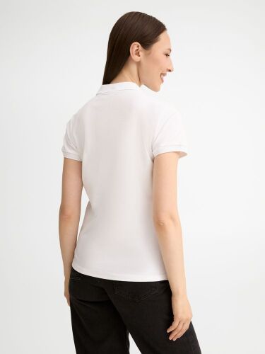 Рубашка поло женская People 210 белая, размер XL 5