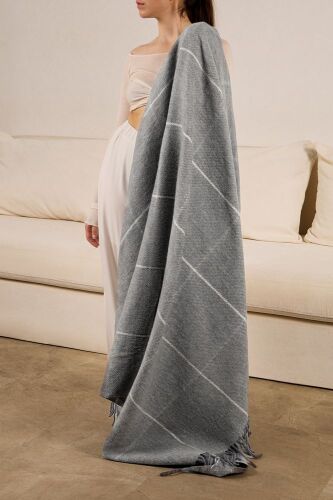 Плед «Шамони», серый 6