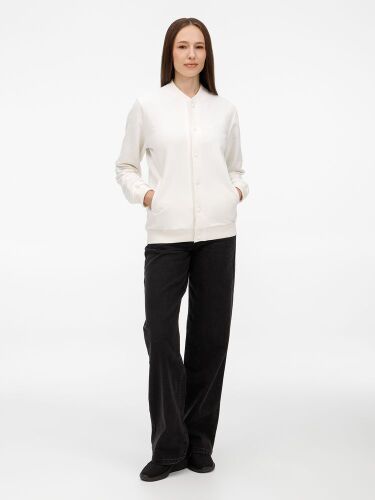 Бомбер унисекс AtmosWear, молочно-белый, размер L 6