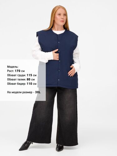 Жилет унисекс Veter, темно-синий, размер XS/S 7 Жилет унисекс Veter, темно-синий, размер XS/S 7