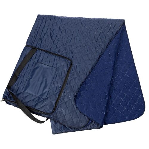 Плед для пикника Soft & Dry, темно-синий 3