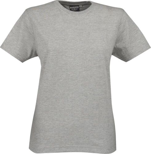 Футболка женская Ladies American T, серый меланж, размер XXL 8