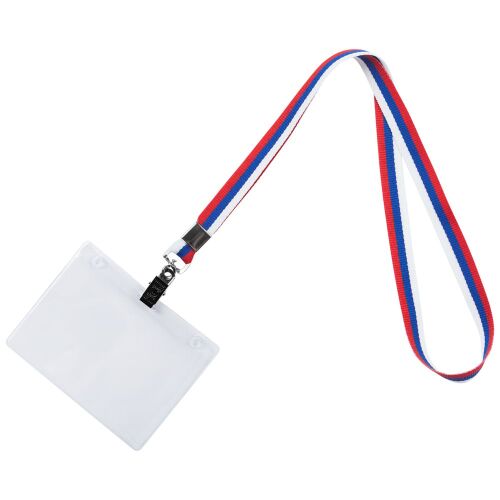 Лента для бейджа Citizen, триколор 2