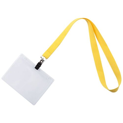 Лента для бейджа Neckband, желтая 2 Лента для бейджа Neckband, желтая 2