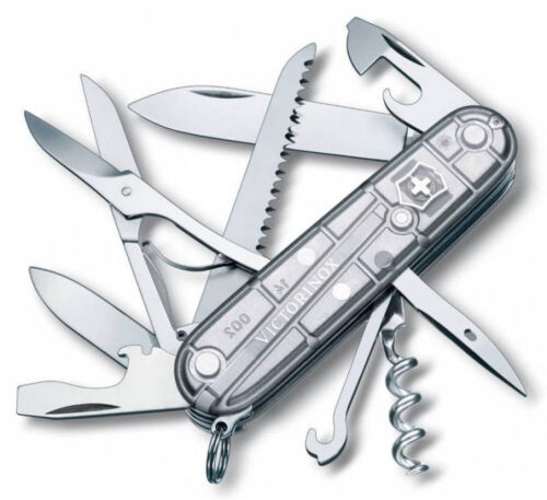 Офицерский нож Huntsman 91, прозрачный серебристый 1
