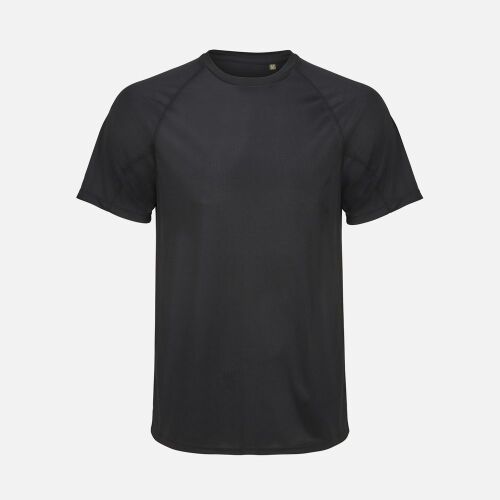 Футболка спортивная унисекс Vortex, черная, размер M 1