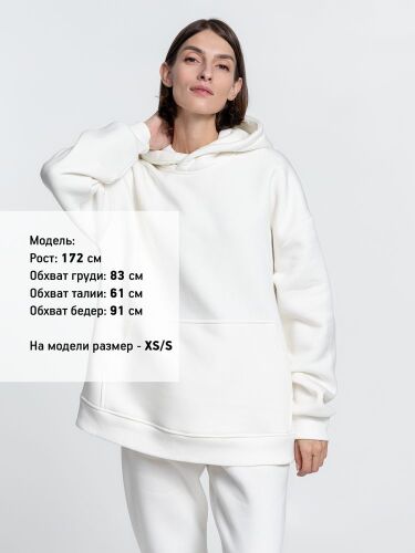 Худи Kulonga Oversize, молочно-белое, размер ХS/S 2