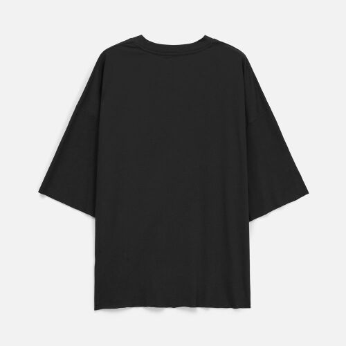 Футболка унисекс T1, черная, размер M/L 2