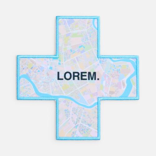 Шеврон из габардина Gabo S, белый 4