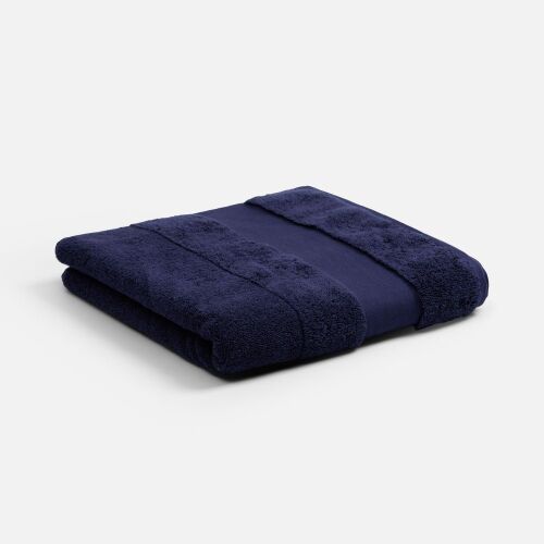 Полотенце Meliora, большое, темно-синее в harsika Полотенце Meliora, большое, темно-синее