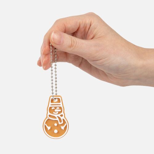 Мини-подвеска «Пряник», 3D-печать на заказ, снеговик 2