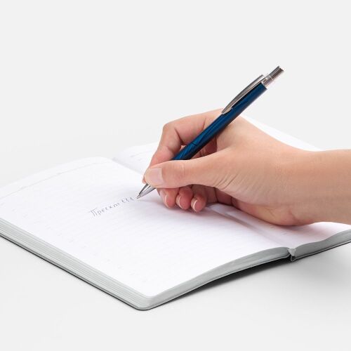 Ручка шариковая SparkLine, темно-синяя 4