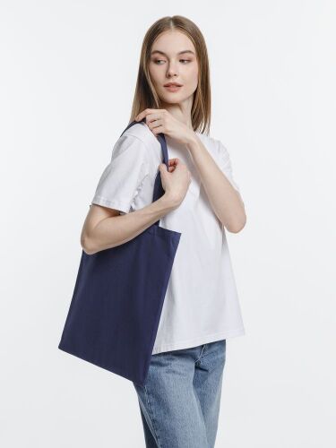 Холщовая сумка Neat 140, синяя 6
