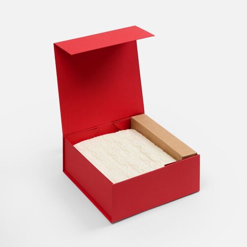 Коробка складная Quadra Fold, красная 4