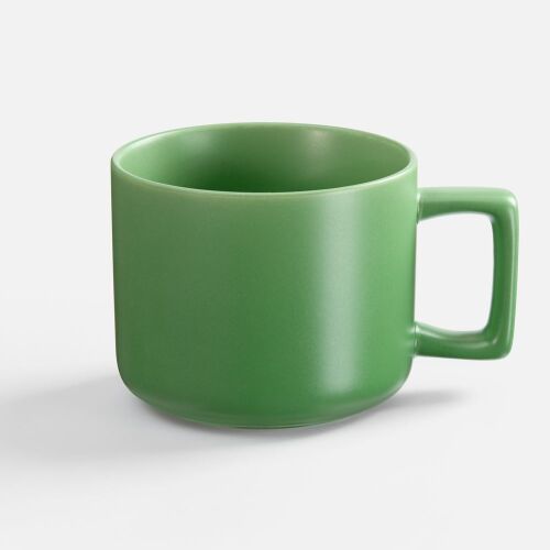 Чашка Jumbo в коробке матовая, зеленая 2