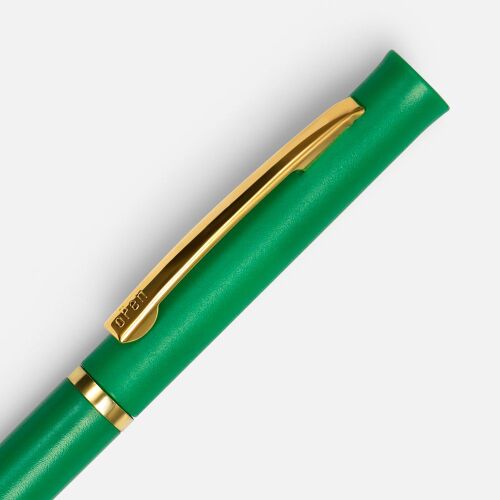 Ручка шариковая Euro Gold, зеленая 3 Ручка шариковая Euro Gold, зеленая 3
