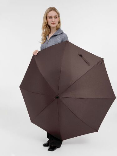 Зонт-трость Classic, коричневый 6