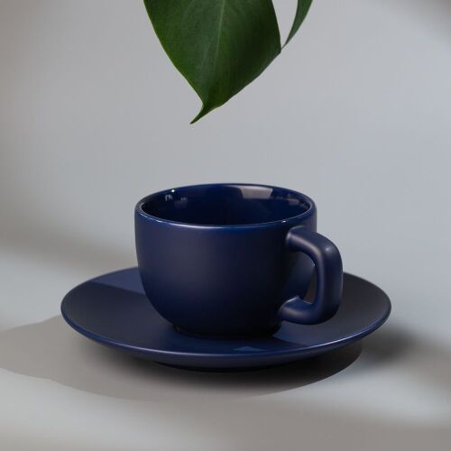 Чайная пара Stansa, темно-синяя 6