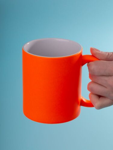 Кружка Colorido, оранжевый неон 6