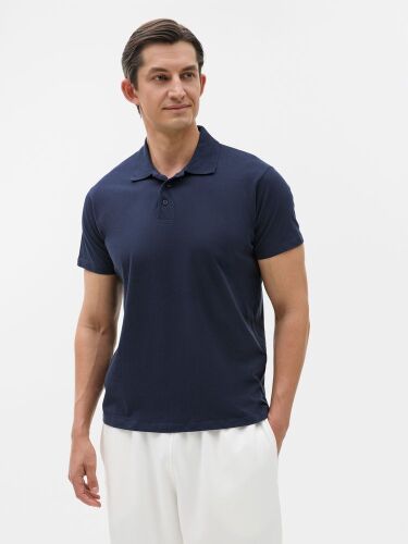 Рубашка поло мужская Prescott men 170 кобальт (темно-синяя), раз 5