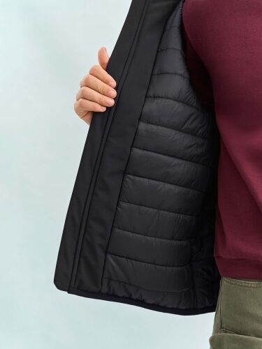 Жилет софтшелл унисекс Falcon BW, синий, размер XXL 3