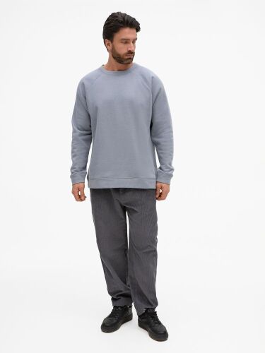 Свитшот унисекс S1, серый, размер M/L 4