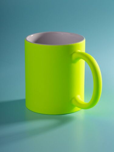 Кружка Colorido, желтый неон 5