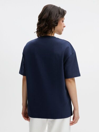 Футболка унисекс Durington, темно-синяя, размер XS/S 6