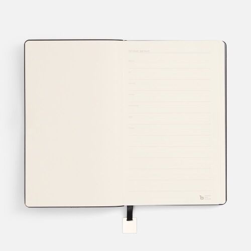 Ежедневник Shall Light, недатированный, черный 3