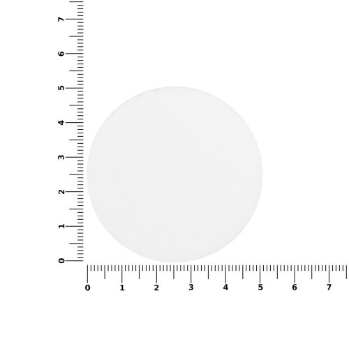 Наклейка тканевая Lunga Round, M, белая 3 Наклейка тканевая Lunga Round, M, белая 3