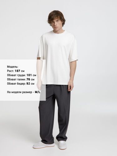 Футболка оверсайз унисекс Lavinia, белая, размер M/L 1