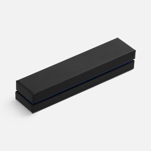 Ручка шариковая Eyeshot Soft Touch в футляре, темно-синяя 3 Ручка шариковая Eyeshot Soft Touch в футляре, темно-синяя 3