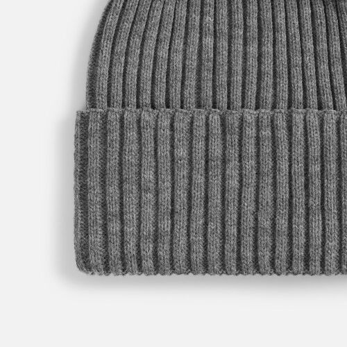 Шапка Yong, серый меланж (эбонит) 2