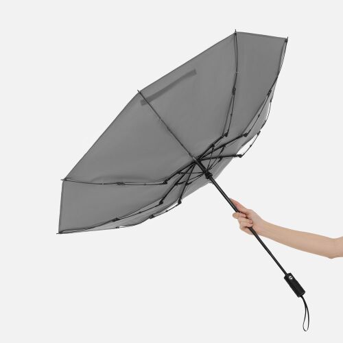Зонт складной Tyre, серый 7