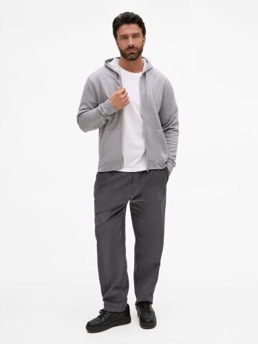 Толстовка унисекс Stone серый меланж, размер L 1