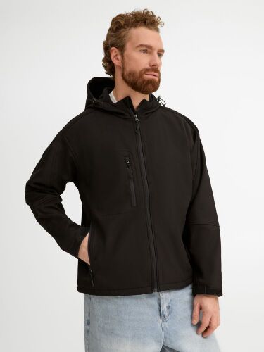 Куртка мужская с капюшоном Replay Men 340 черная, размер XS 2