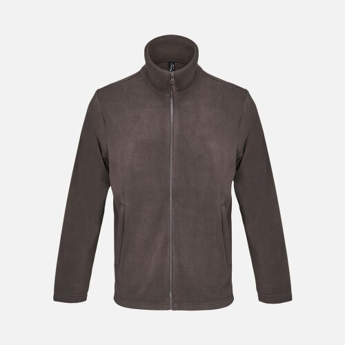 Куртка флисовая унисекс Nitro, коричневая, размер XXL 1