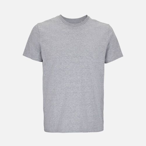 Футболка унисекс Lyam, серый меланж, размер S 1