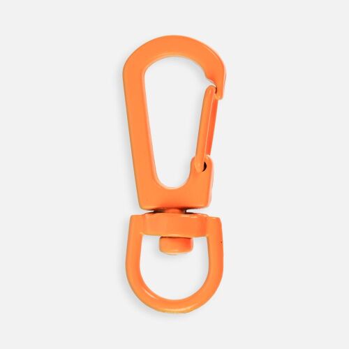 Застежка-карабин Snap Hook, S, оранжевый неон 1