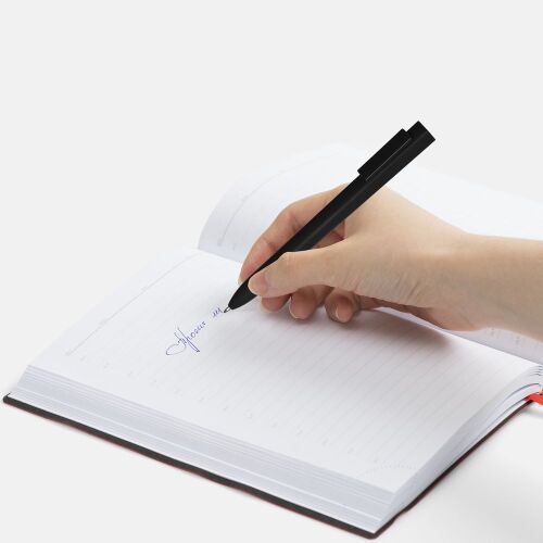Ручка шариковая Swiper SQ Soft Touch, черная 4 Ручка шариковая Swiper SQ Soft Touch, черная 4