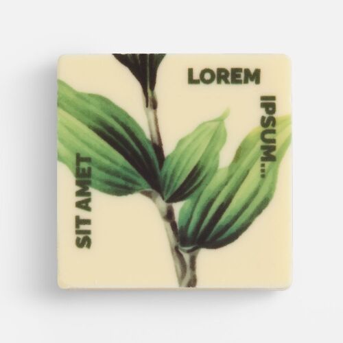 Печенье Dream White в белом шоколаде, квадрат 2