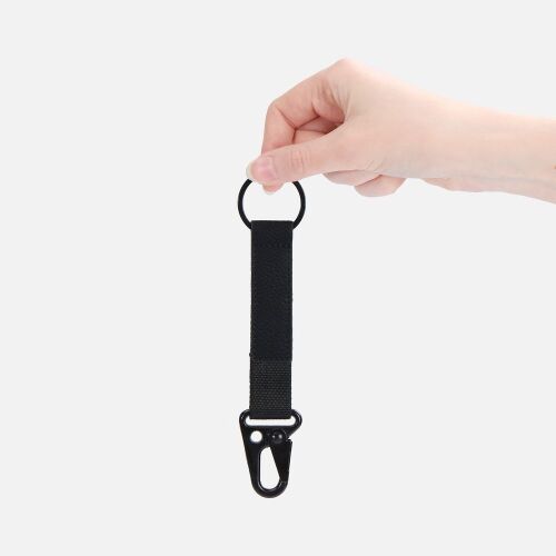 Брелок с карабином Manlig, черный 3