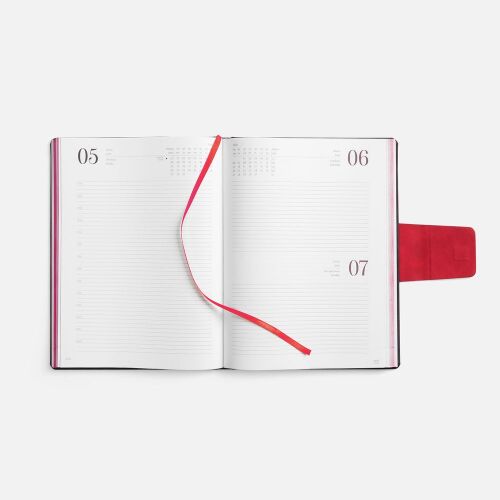 Ежедневник Grande Strap на заказ, датированный, черный 7 Ежедневник Grande Strap на заказ, датированный, черный 7