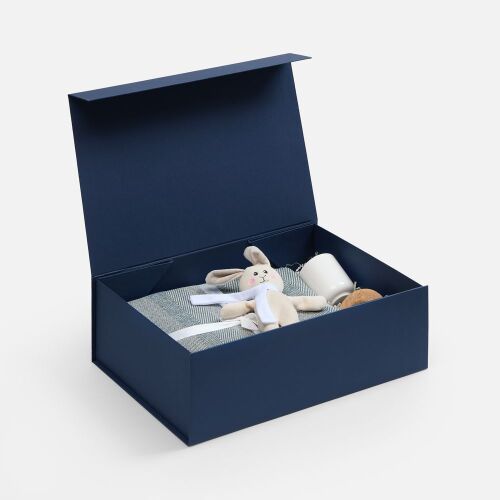 Коробка складная RealBig Fold, темно-синяя 4